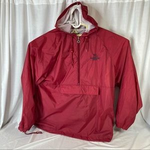 Boomerang Aventura Windbreaker Jacket Hood XL Red